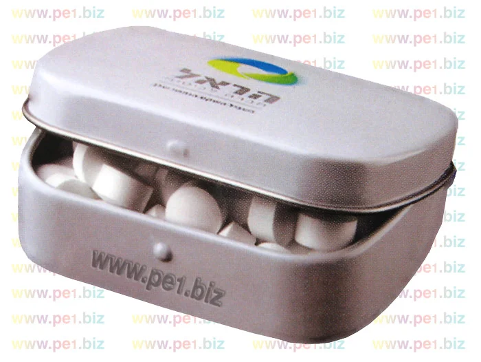 קופסת סוכריות ממותגת,ורדית - תמונה 2