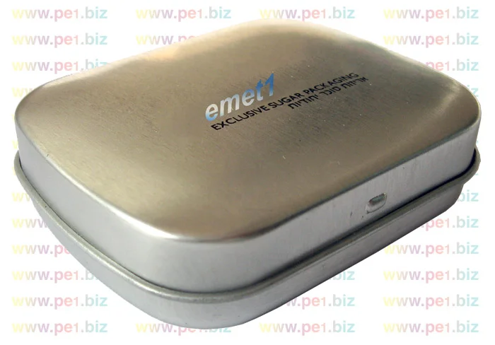 קופסת סוכריות ממותגת,ורדית - תמונה 3