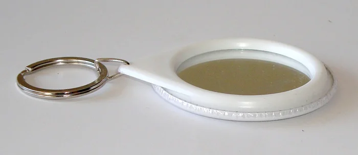 מחזיק מפתחות כפתור מראה, נילי - תמונה 2