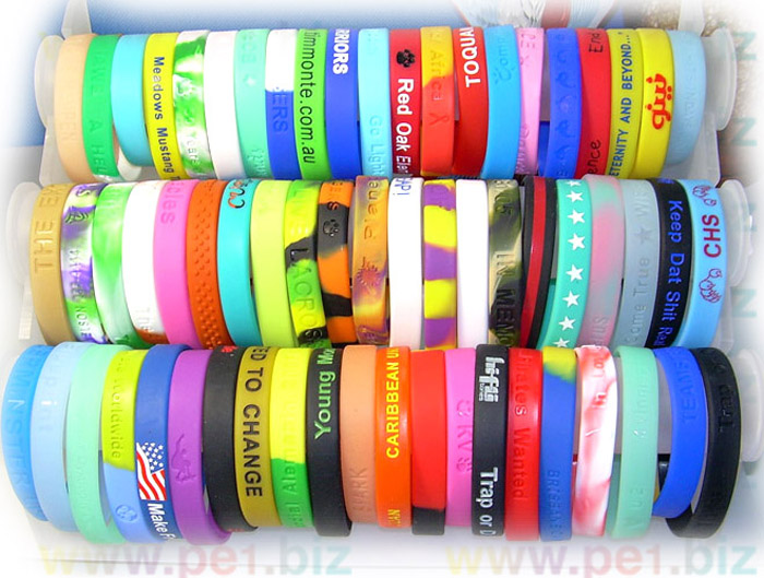 יבוא מוצרי פרסום צמיד סיליקון לפרסום