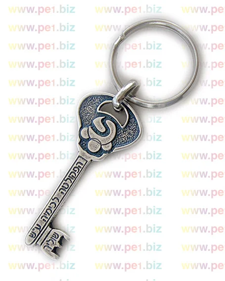 מחזיק מפתחות מפתח להצלחה,שולי