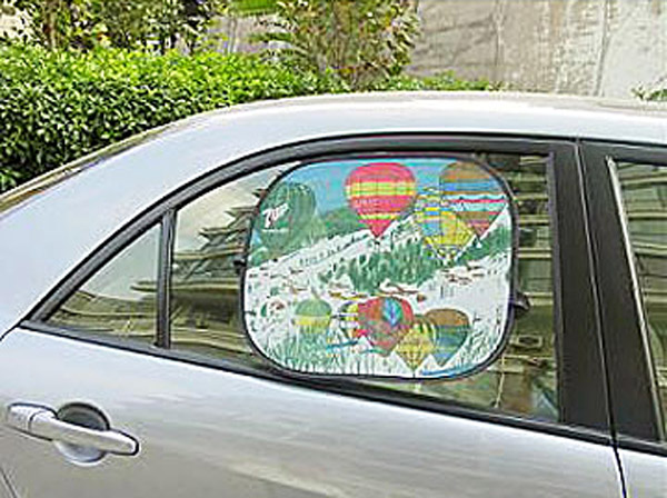 מגן שמש וילון צילון צד לרכב,ארמון - תמונה 3