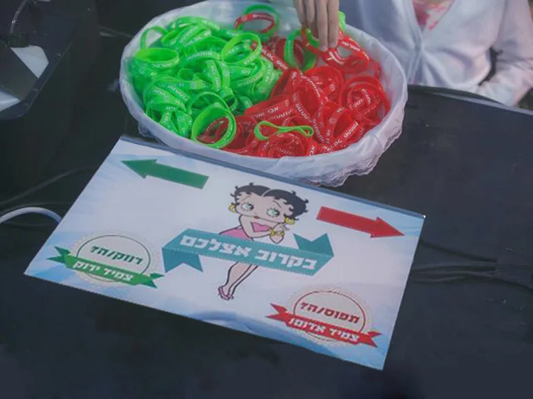 צמידי סיליקון לחתונה, אהבה - תמונה 2